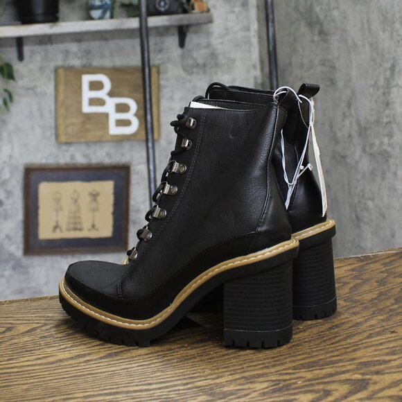 A New Day Womens Tessa Winter Boots 88375335 Black 6.5M - Picture 2 of 10